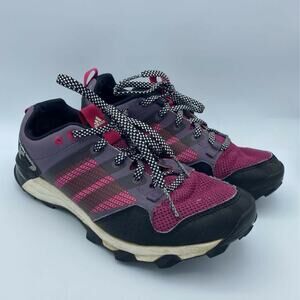 Adidas Womens Kanadia Tr7 Trail Running Shoes Pink AQ4813 Low Top Lace Up 8.5M